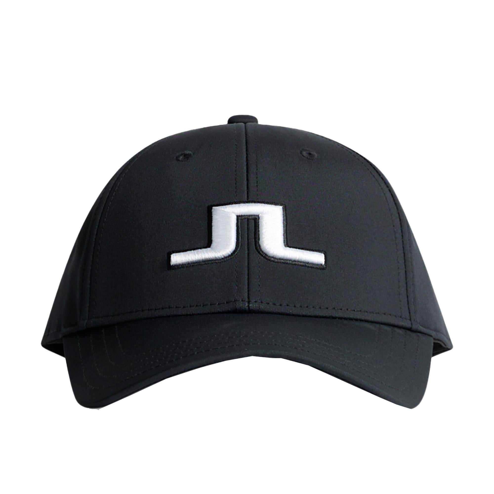 J Lindeberg Angus Mens Golf Cap Black